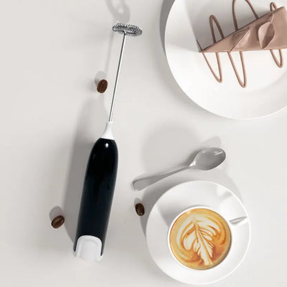 Electric Lapte Frother Bucătărie Băutură de bucătărie Mixer Agitator Coffee Cappuccino Cremator Whisk Bothy Blend Egg Bătator de ou