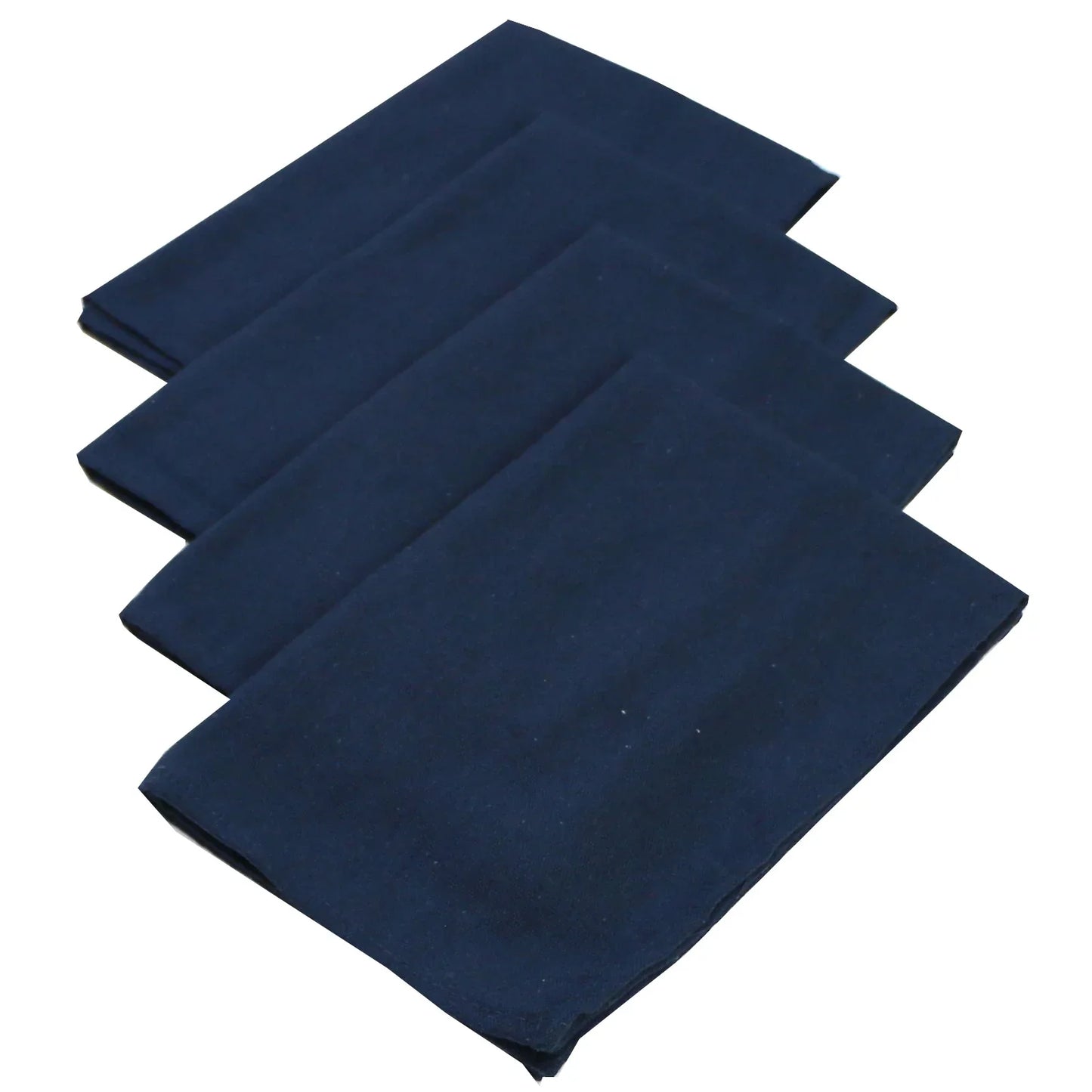 Set of 10 Pack Cocktail Napkins 40 X 40cm Cotton Blend Heavy Fabric Durable Linen Towel for Home Kitchen Wedding Decoration