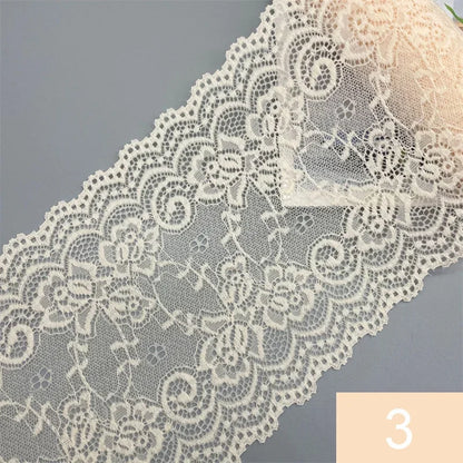 2 Meter Flower Lace Trim Diy Craft Fabric Lace For Dresses Materials Wholesale High Quality Ribbon Flower Pattern Fabric