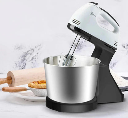 110V/220V Stand Food Mixers Kitchen Electric Food Blender Desktop Egg Whisk Cream Cake Dough Kneader Milk Frother Food Processor