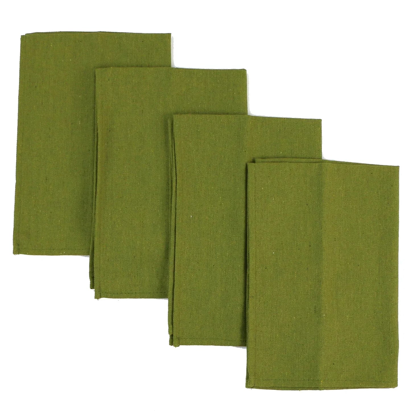 Set of 10 Pack Cocktail Napkins 40 X 40cm Cotton Blend Heavy Fabric Durable Linen Towel for Home Kitchen Wedding Decoration
