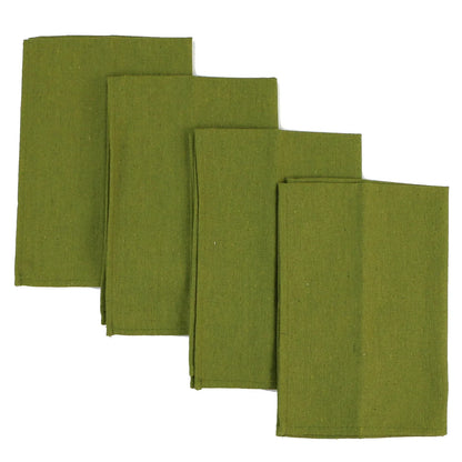 Set of 10 Pack Cocktail Napkins 40 X 40cm Cotton Blend Heavy Fabric Durable Linen Towel for Home Kitchen Wedding Decoration