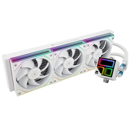 Radiateur de refroidissement à eau tout-en-un surgelé ThermRight Radiateur de refroidissement de l'eau ， Effets d'éclairage fantastique infini, soutenir LGA1700 / AM5 / AM4