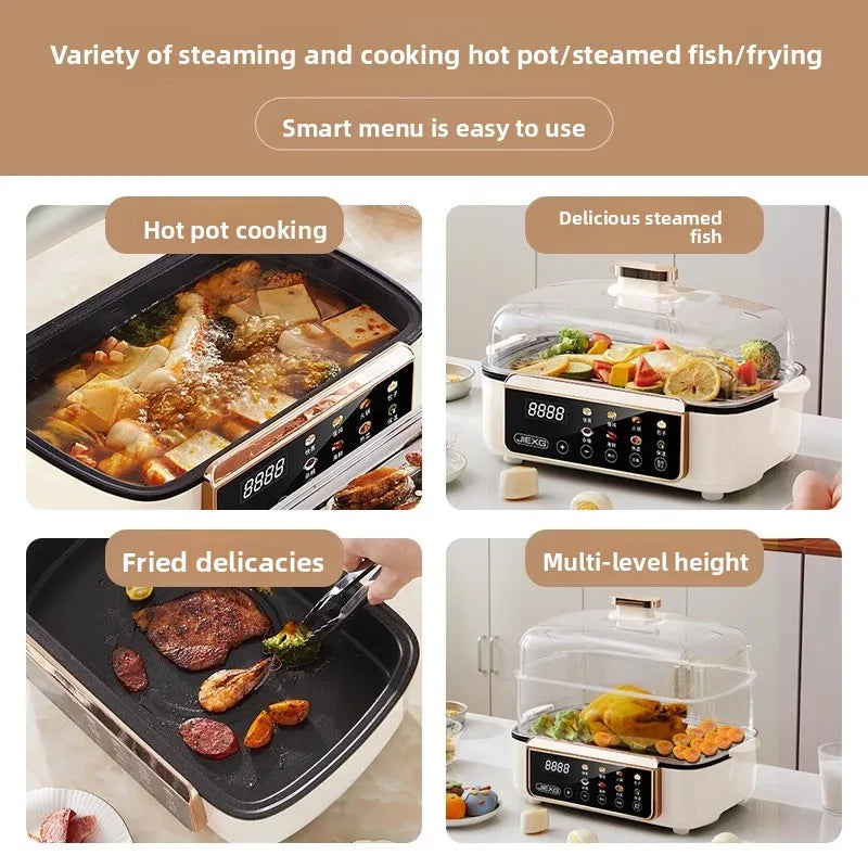 High-end electric steamer multi-function electric cooker new steam and cooking breakfast machine