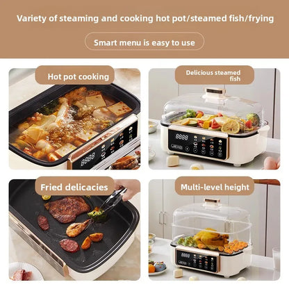 High-end electric steamer multi-function electric cooker new steam and cooking breakfast machine