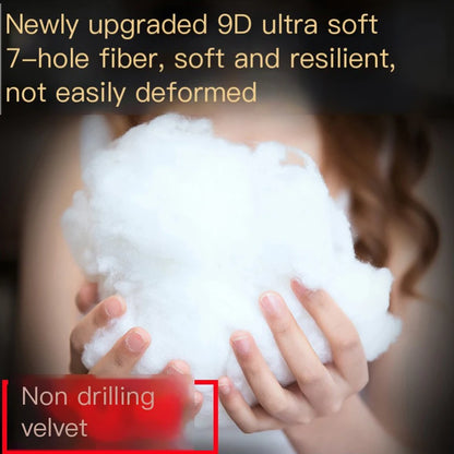 The pillow core protects the cervical vertebrae and helps sleep. Adult student dormitory neck pillow for all four seasons