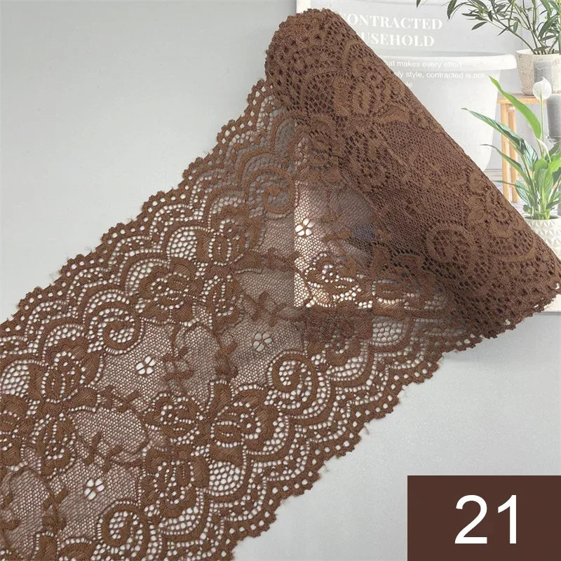 2 Meter Flower Lace Trim Diy Craft Fabric Lace For Dresses Materials Wholesale High Quality Ribbon Flower Pattern Fabric