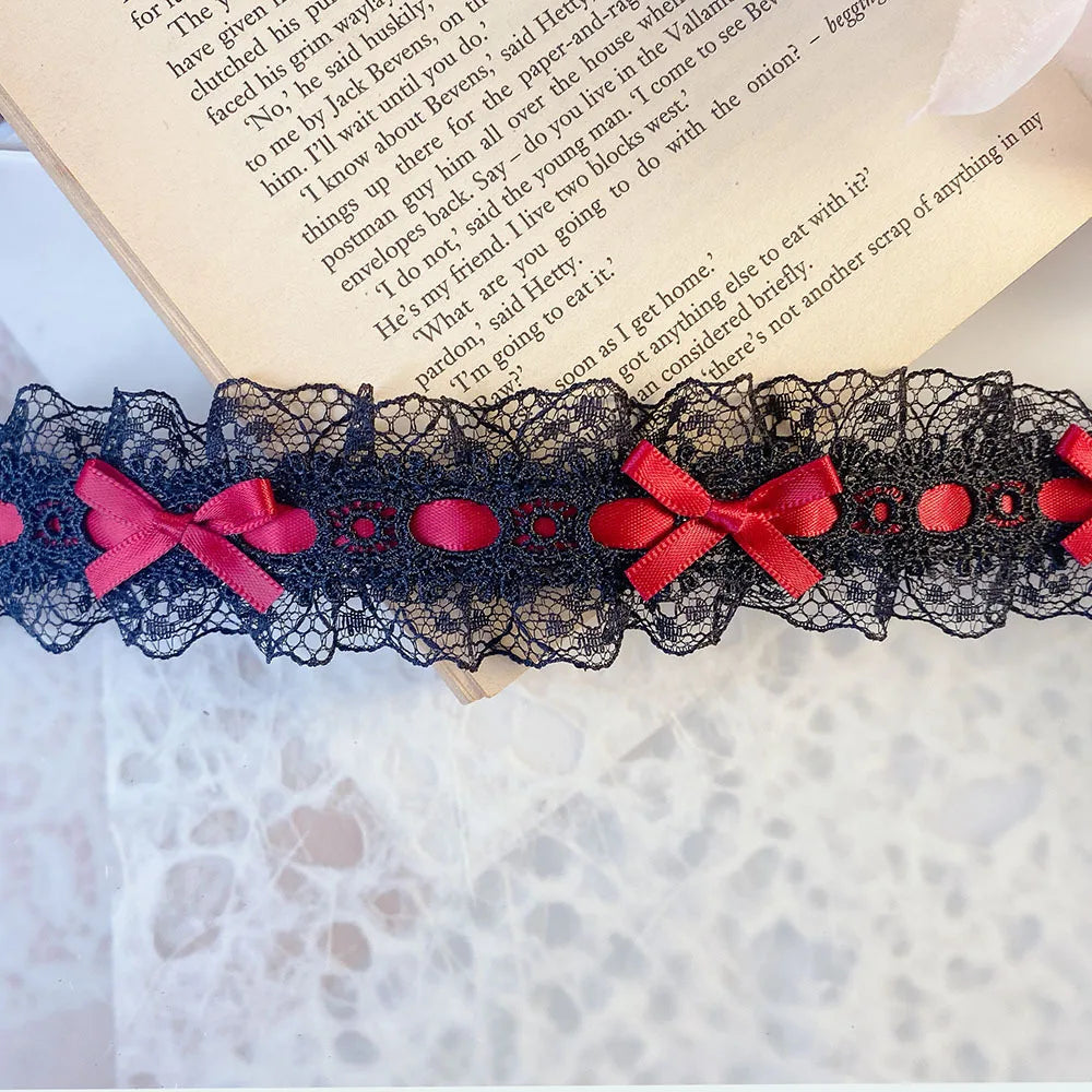 2Meters Bow Decorative Lace Trim Ribbons For Crafts Party Dress Sewing Diy Supplies Handmade Fabric Gift Wrapping Trimming Black