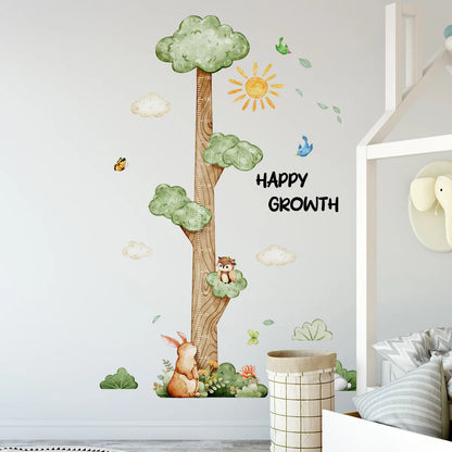 The World Animal Distribution Decorative Map for Bedroom Children's Room Livingroom Playroom and Kindergarten Decoration Sticker