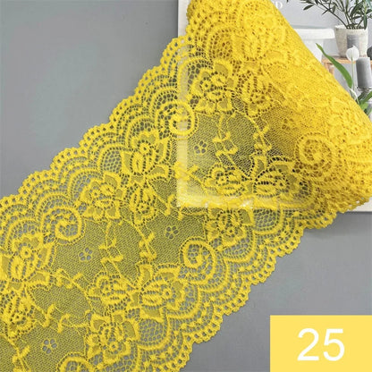 2 Meter Flower Lace Trim Diy Craft Fabric Lace For Dresses Materials Wholesale High Quality Ribbon Flower Pattern Fabric