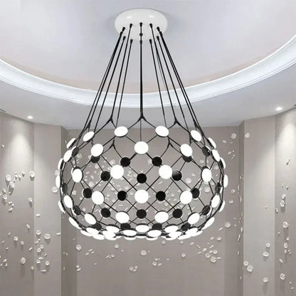 Nordic Creative Living Room Ceiling Light Personalized Designer Villa Duplex Simple Postmodern Dining Room Bedroom Pendant Light