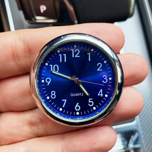 Mini Watch Mini Quartz Hodinové světlo emitující elektronické hodiny vodotěsné kolo motocyklů hodinky na palubní desítko