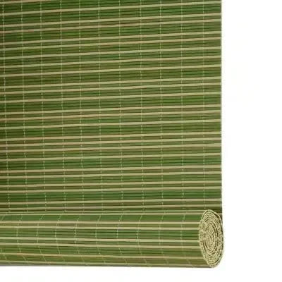 Blackout Roller Blind Window Venetian Screen With Drilling Vertical Sunshade Wood Shading Curtain Beaded Bamboo Shutter Decor