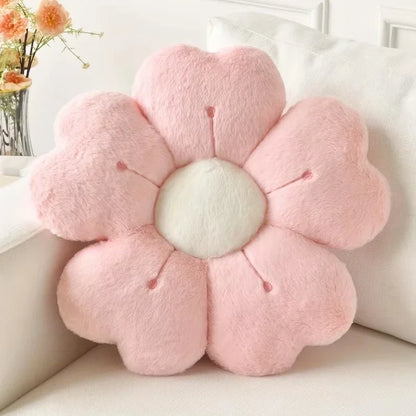 Sunflower Pillow, Daisy Seat Cushion, Flower Mat, Office Mat, Plush Toy Mat, Christmas Gift, Halloween, Thanksgiving Gift