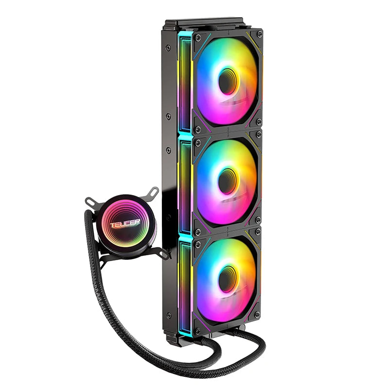 Teucer CPU Water Cooler s ventilátorem JM-1 vše v jednom chlazení kapaliny CPU 240 mm/360 mm argb vodou chlazeného radiátoru pro základní desku x99