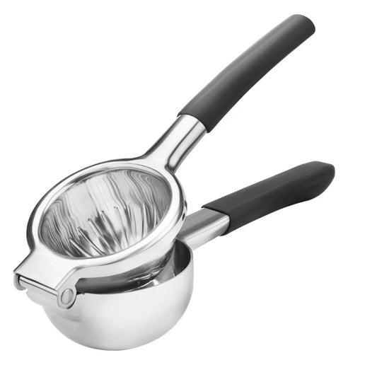 Stainless Steel Lemon Press Non Slip Citrus Juicer Press Hand Juicer perfect for squeezing orange pomegranate lime juice