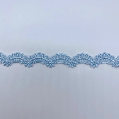 3Yards Of Multi-color Flower Lace Fabric DIY Embroidery Jewelry Wedding Clothing Garment Accessories