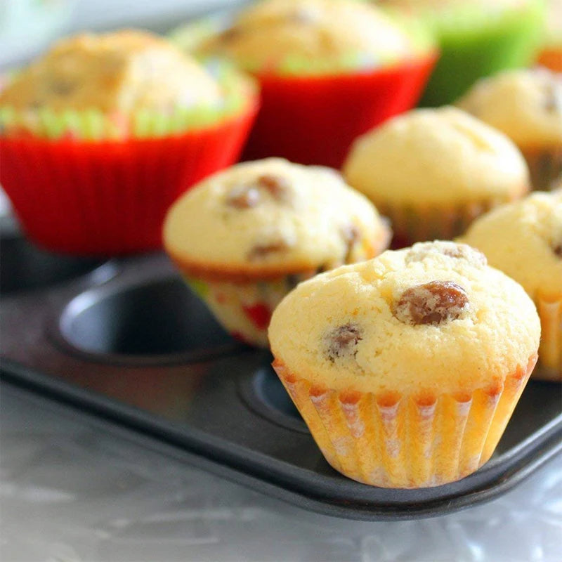 6/12 Cups Square Cupcake Pan Muffin Travakakkake Muffin Muffin Pan Kuelestoff State Bakbe Bakbeare 657