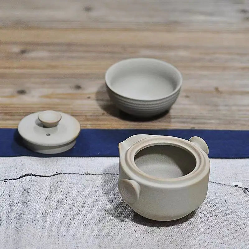 High quality Travel tea set Include 1 Pot 1 Cup,china good product Kung Fu Teaset,High quality elegant gaiwan easy teapot kettle