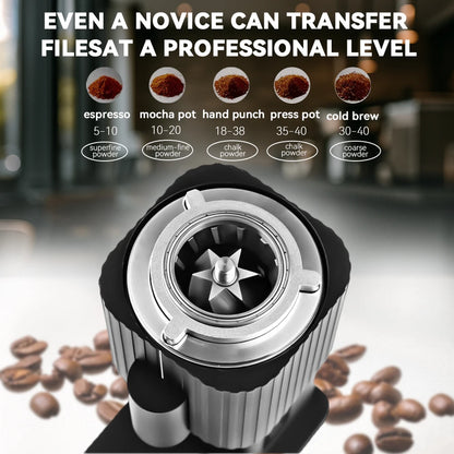 Coffee Grinder for Pour Over, Coffee Bean Grinder for French Press, Electric Coffee Grinder Gift for Thanksgiving Christmas