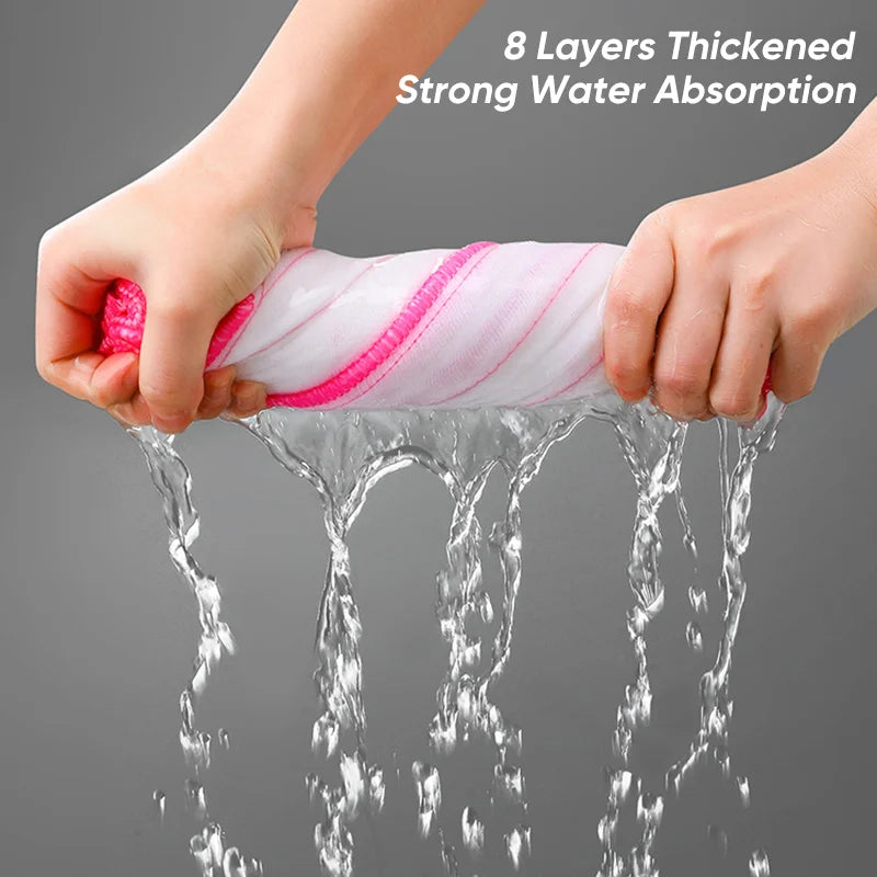 20Pcs Kitchen Towels Cotton Dishcloth Super Absorbent Non-stick Oil Reusable Cleaning Cloth Kitchen Daily Dish Towels