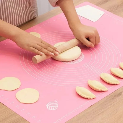 Silicone Baking Mat Pizza Dough Maker Pastry Kitchen Gadgets Cooking Tools Utensils Bakeware Kneading Accessories Lot /45*60cm