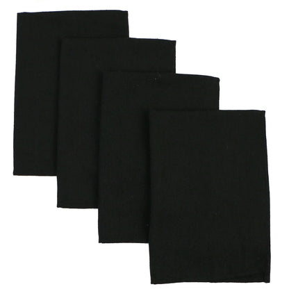 Set of 10 Pack Cocktail Napkins 40 X 40cm Cotton Blend Heavy Fabric Durable Linen Towel for Home Kitchen Wedding Decoration