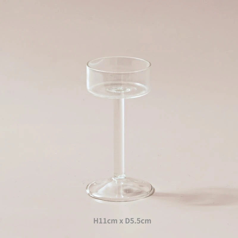 Glass Candle Holders Set Tealight Candle Holder Home Decor Wedding Table Centerpieces Crystal Holder Dinner table setting