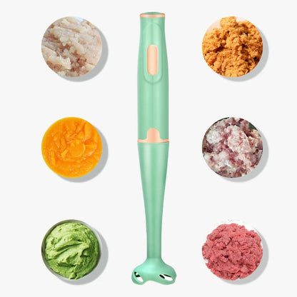 Uronjeni blender 400-vat turbo stick ručni blender, moćni dizajn za drobljenje leda pire smoothieji, eU čep
