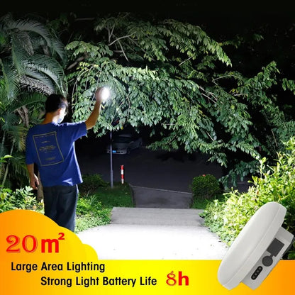 Rechargeable Powerful Light Camping Lantern with Magnet Strong Light Portable Flashlights LED Tent Lights Work Repair Lighting