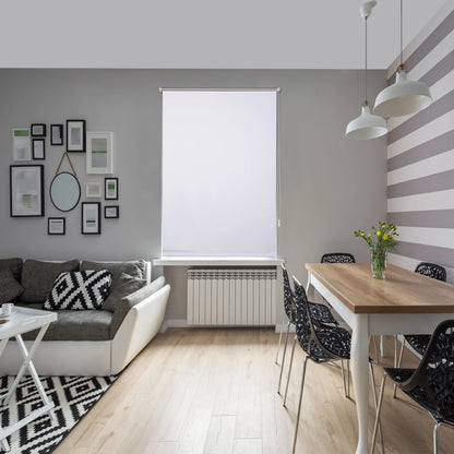 Blackout Roller Blind Thermal Roller Blind No Drilling Required Side Pull  Sun Protection Opaque Privacy for Windows Doors