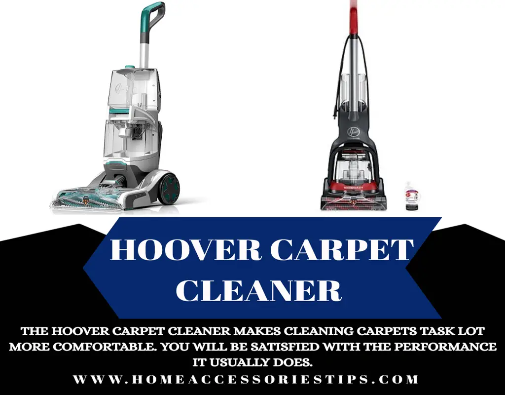 How to clean hoover carpet cleaner
