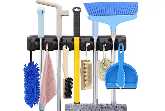 How Do You Organize Mops and Brooms?
